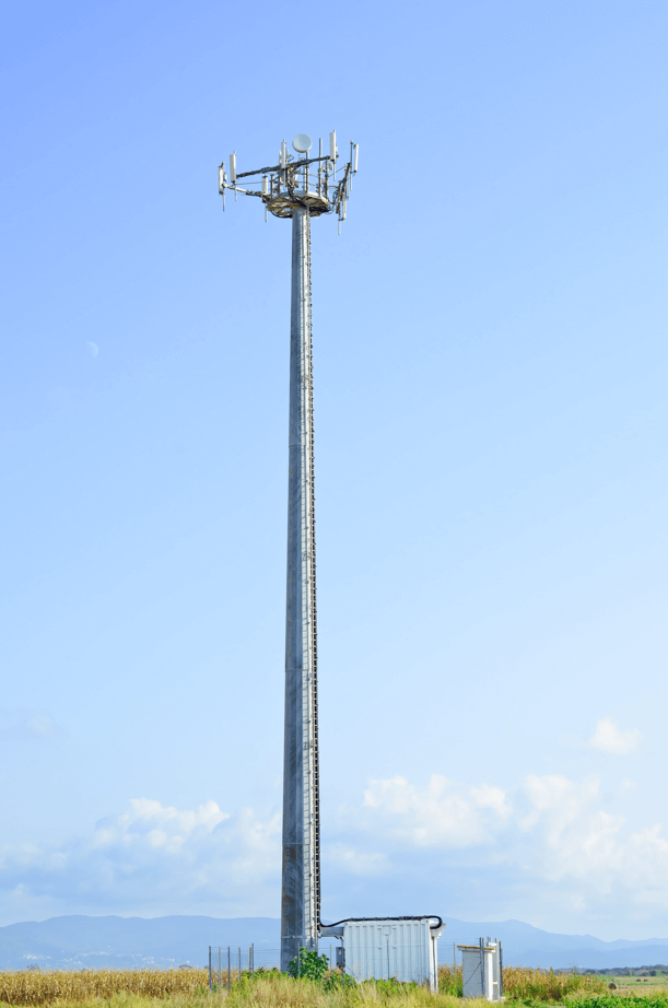 poste concreto para telecomunicações